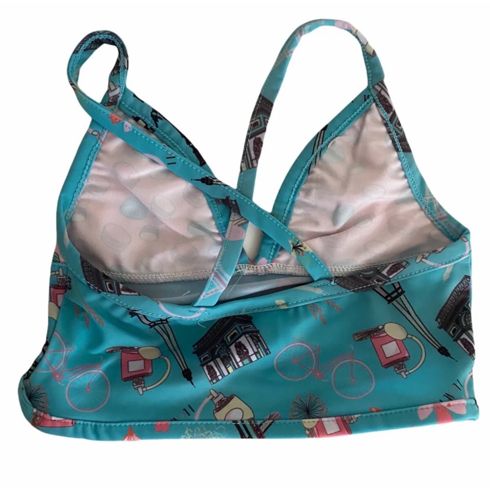 NWT Girl's JELLY THE PUG Tankini Swimsuit Bikini 4T - Picture 5 of 7